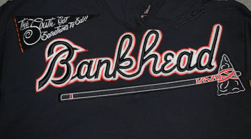 Black Bankhead Baseball hoodie